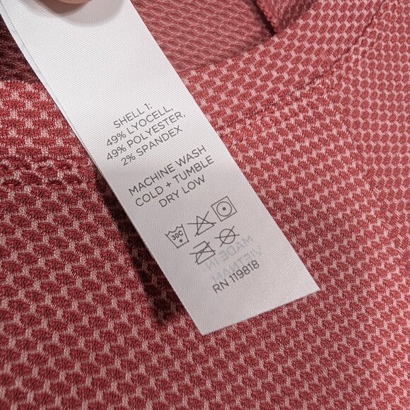 NEW Oiselle Flyout Shirt 6 or 8 Watch View Long Sleeve Running Top Rose Pink S - Picture 8 of 16